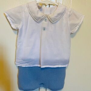 Paz Rodriguez Baby Boy’s 6m “mock” 2 piece